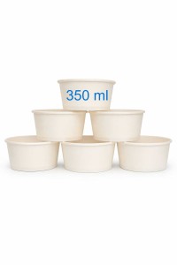 Miska papierowa gładzona 350ml (450szt) 