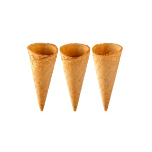Waffle Cone 140/19mm z prostym rantem 140x47 (240 sztuk)